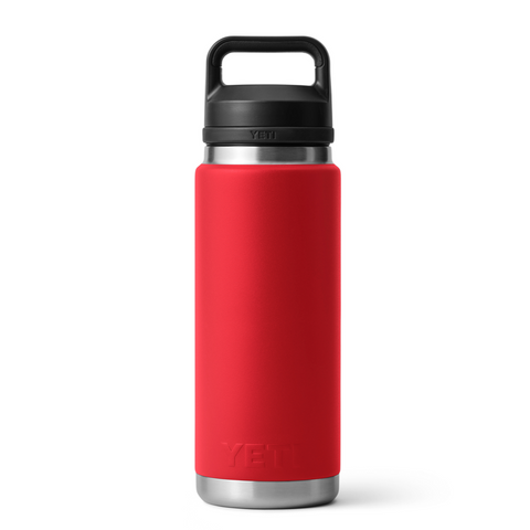 RAMBLER 26 OZ Water BOTTLE with CHUG CAP - Rescue Red