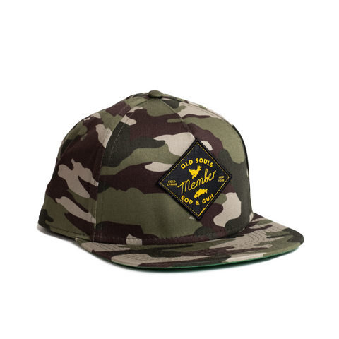 Old Souls Rod & Gun Cap Woodland Camo