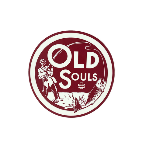 Old Souls Circle Angler Sticker