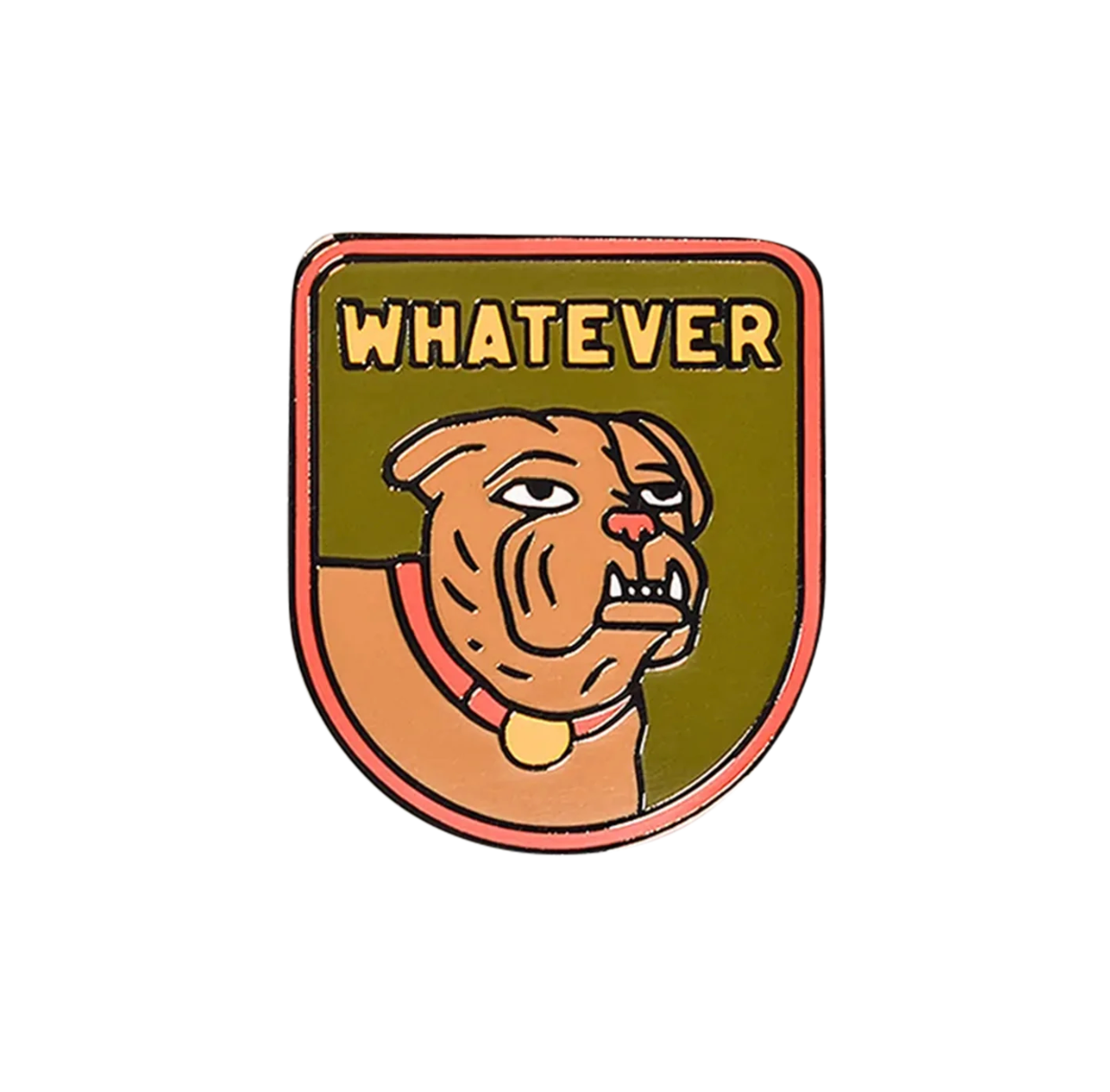 Oxford Pennant Whatever Enamel Pin