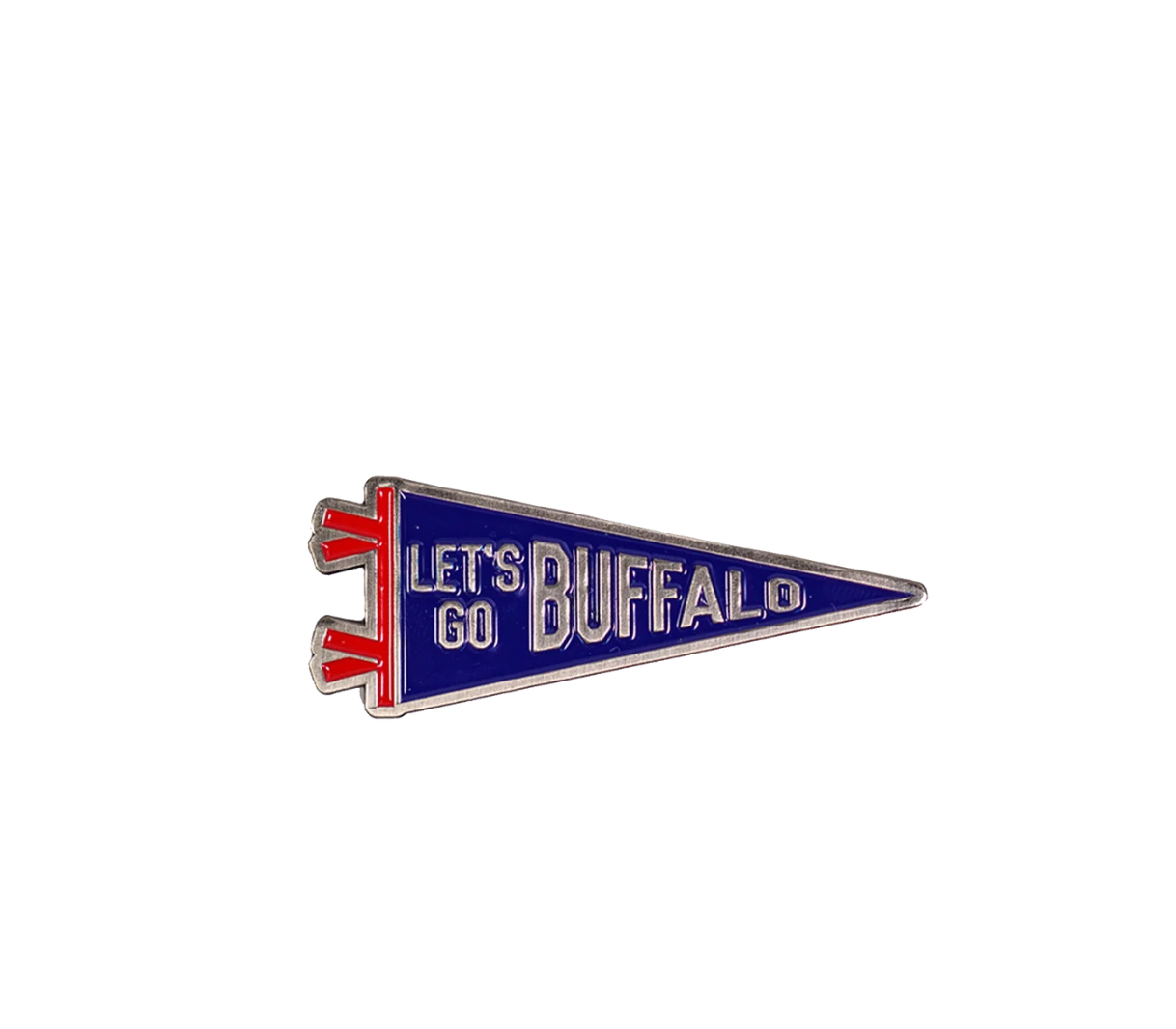 Oxford Pennant Let's Go Buffalo Pin
