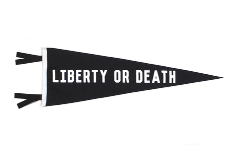 Oxford Pennant: Do Right And Fear No Man Pennant
