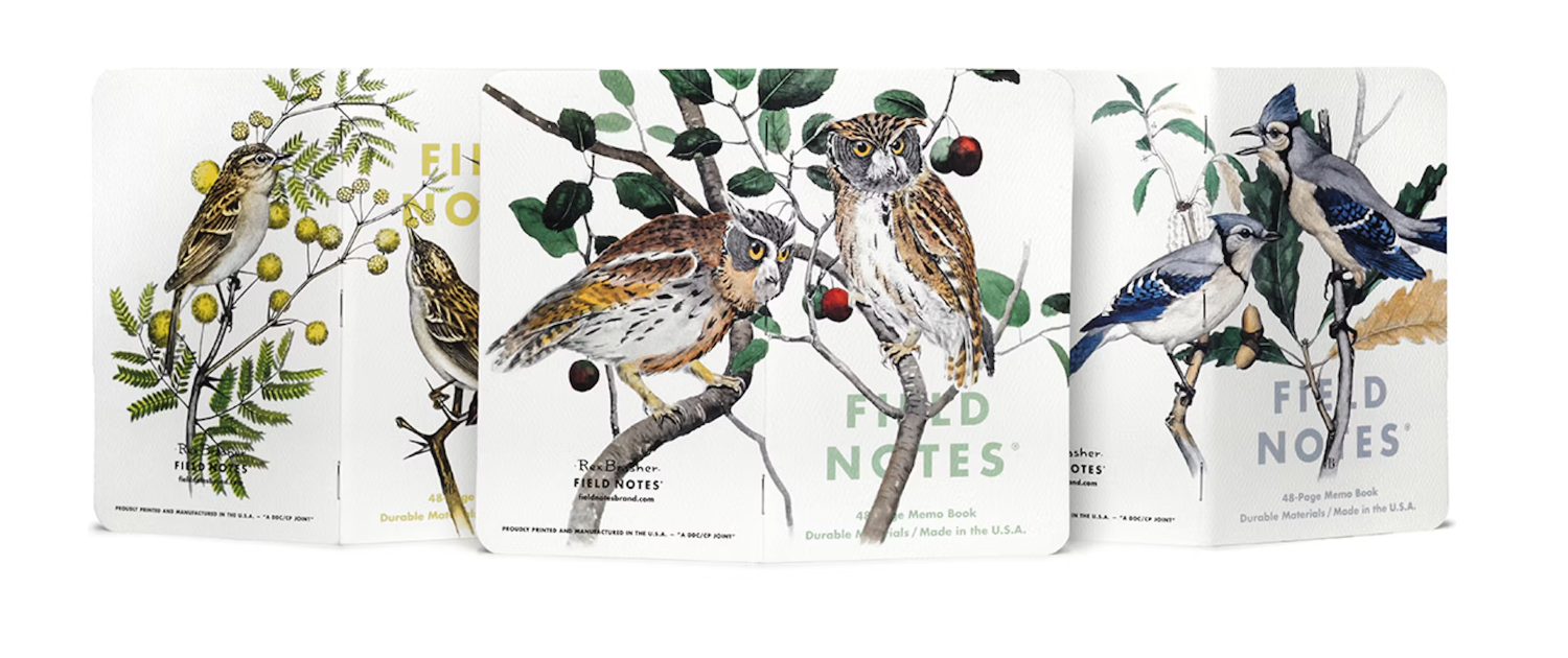 Field Notes Birds & Trees of North America