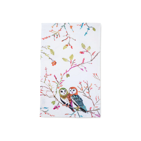 Betsy Olmsted Design | Tea Towel, Barn Owls, 15 x 24