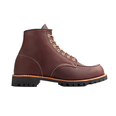Red Wing Boot Lace, 48", Flat Brown Waxed