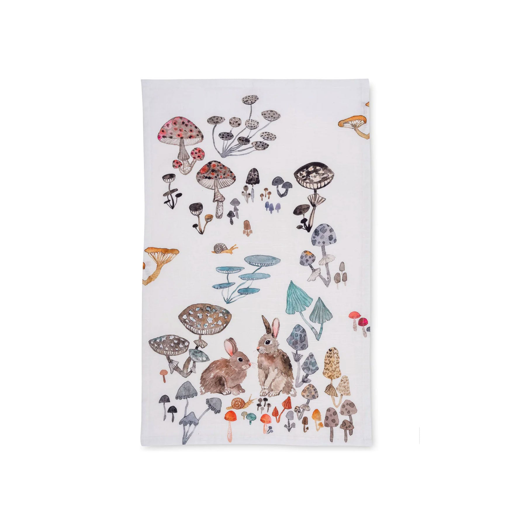 Betsy Olmsted Design | Tea Towel, Field Bunnies, 15 x 24
