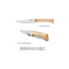 Opinel Cheese Knife and Fork Set