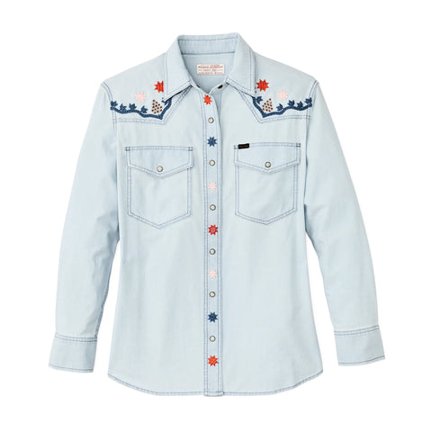 Filson Women's Embroidered Western Shirt