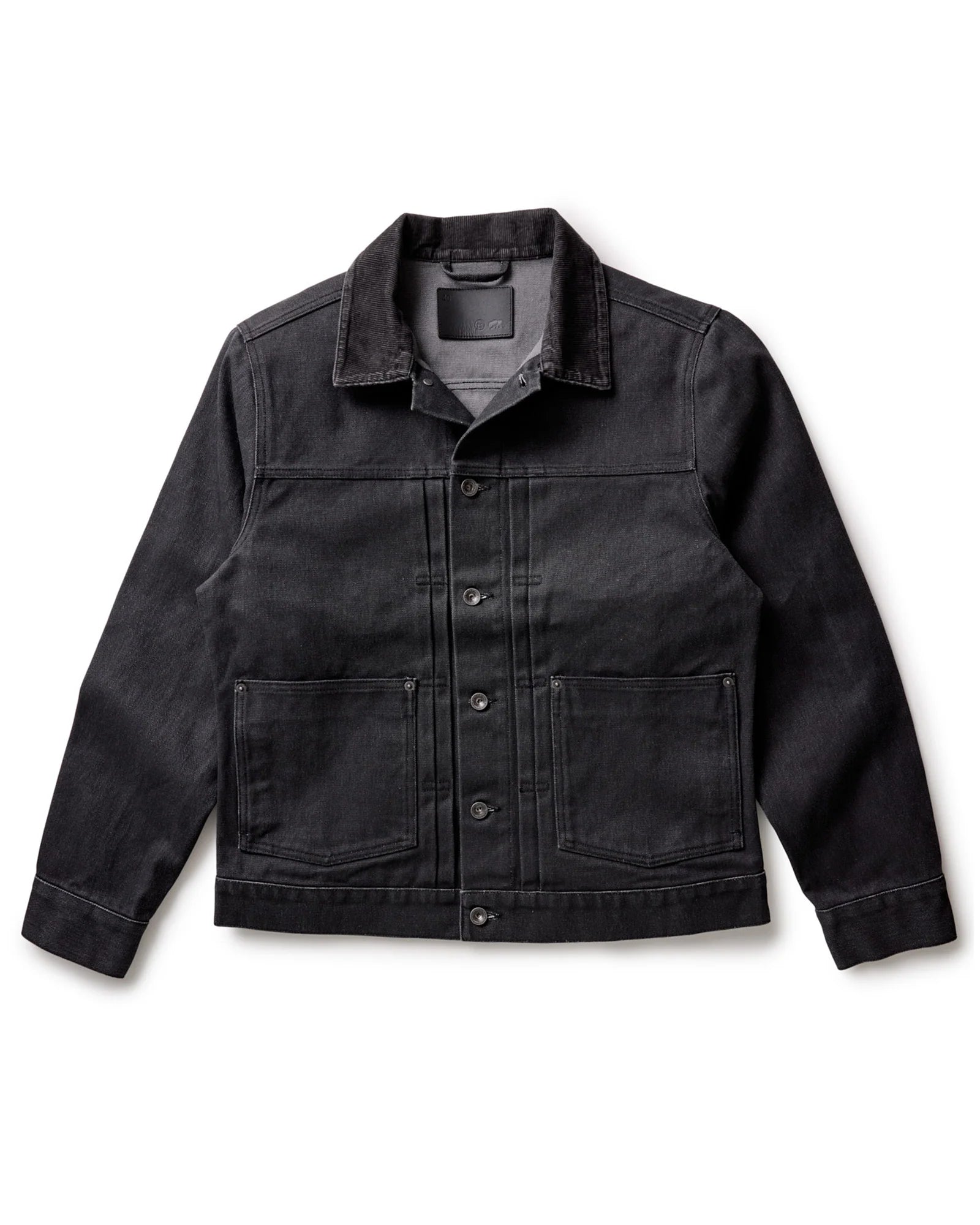 Taylor Stitch The Ryder Jacket in Coal Chipped Canvas