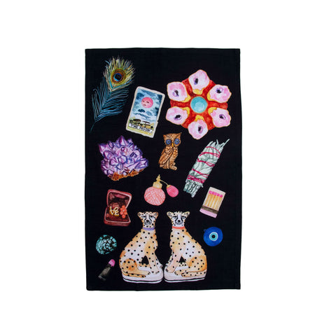 Betsy Olmsted Design | Tea Towel, Leopard Pair, 15 x 24