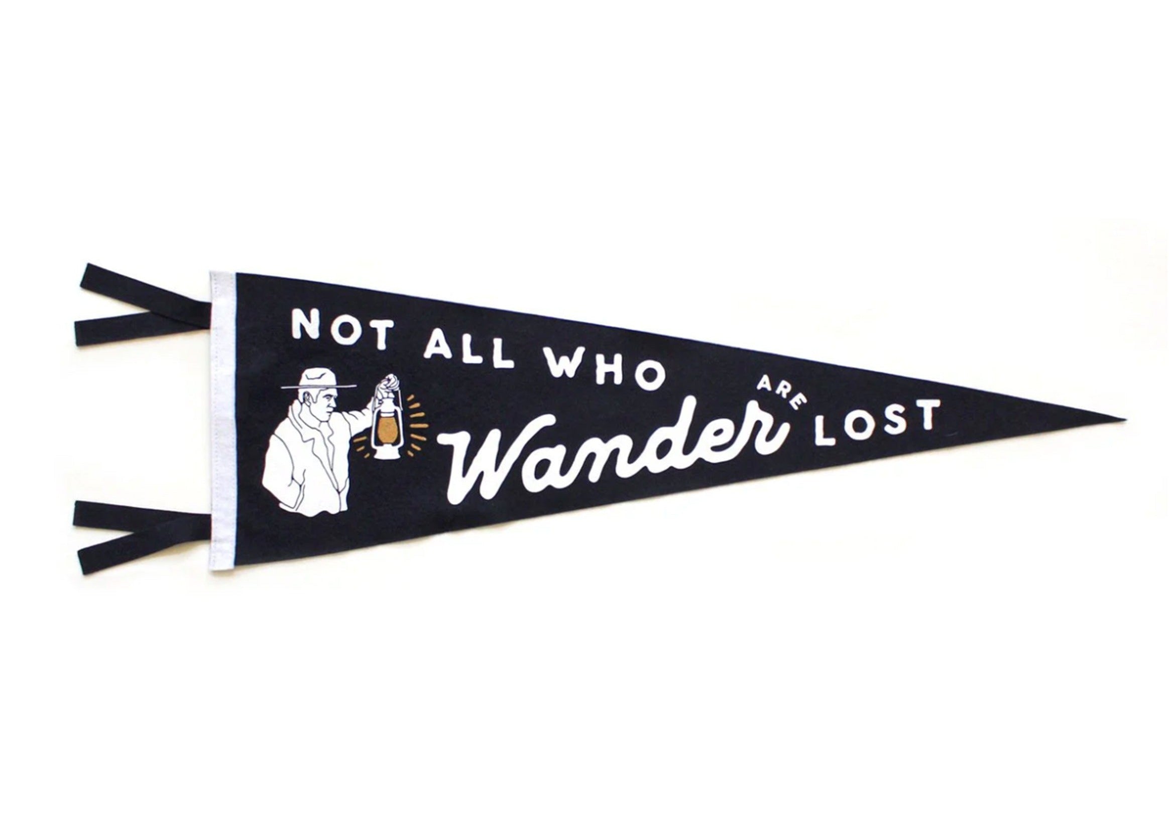 Oxford Pennant, Not All Who Wander Are Lost