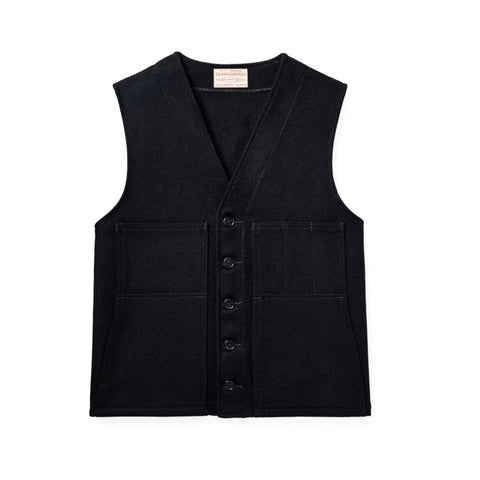 Filson Mackinaw Wool Vest, Navy