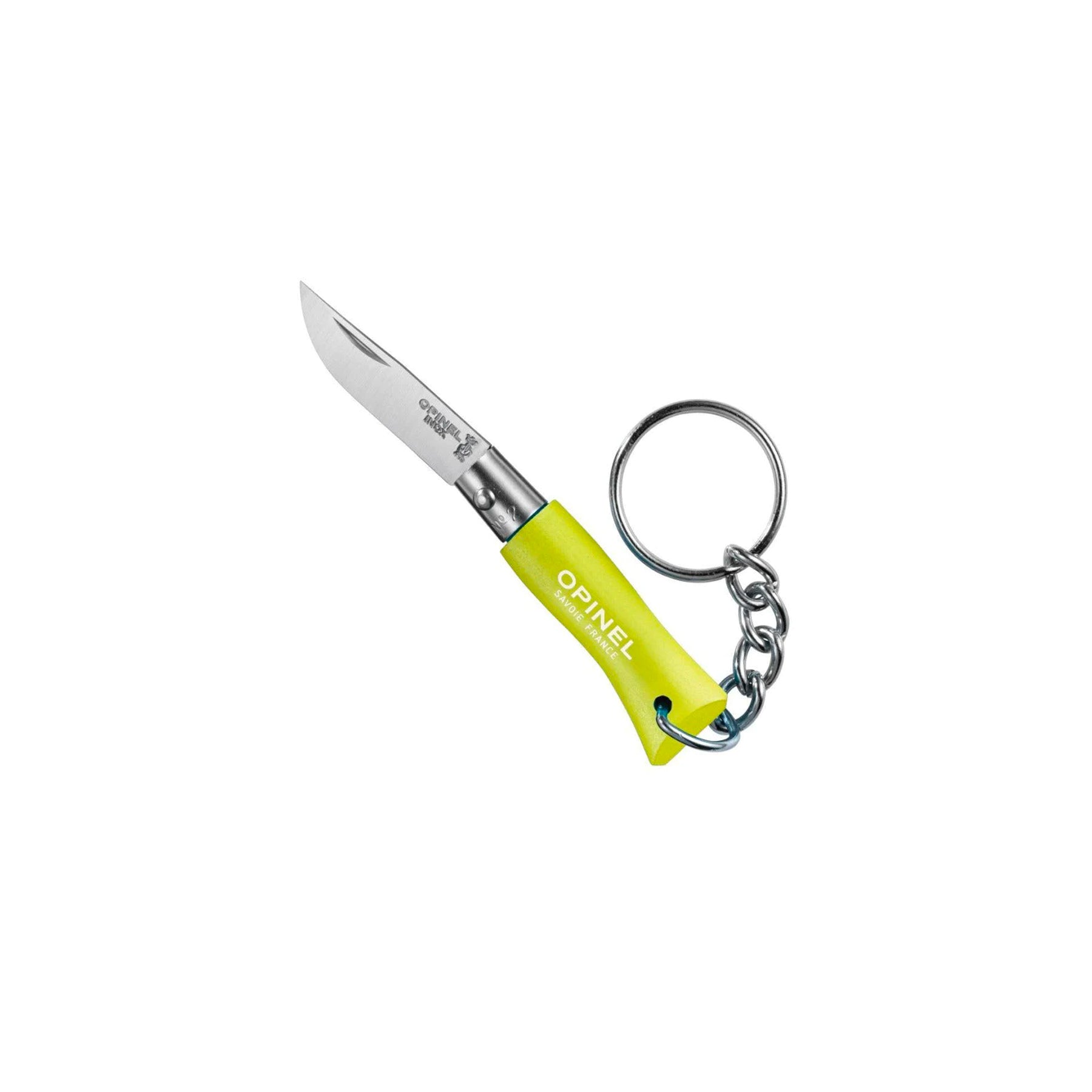 Opinel No.2 Keyring Colorama, Yellow Anise