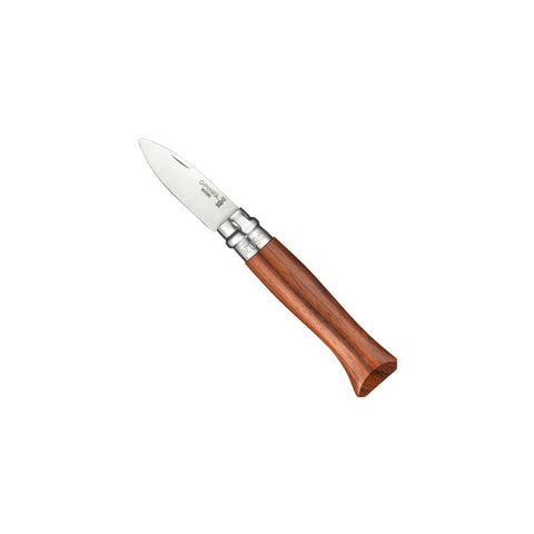 Opinel No. 8 Origins Colors with Leather Strap, Dark Brown