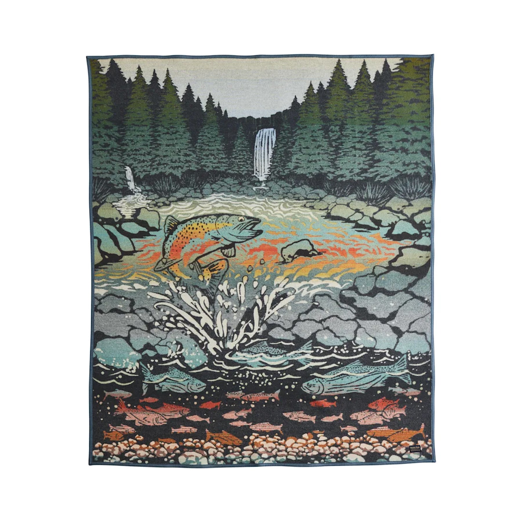 Pendleton Blanket Robe - Salmon Falls