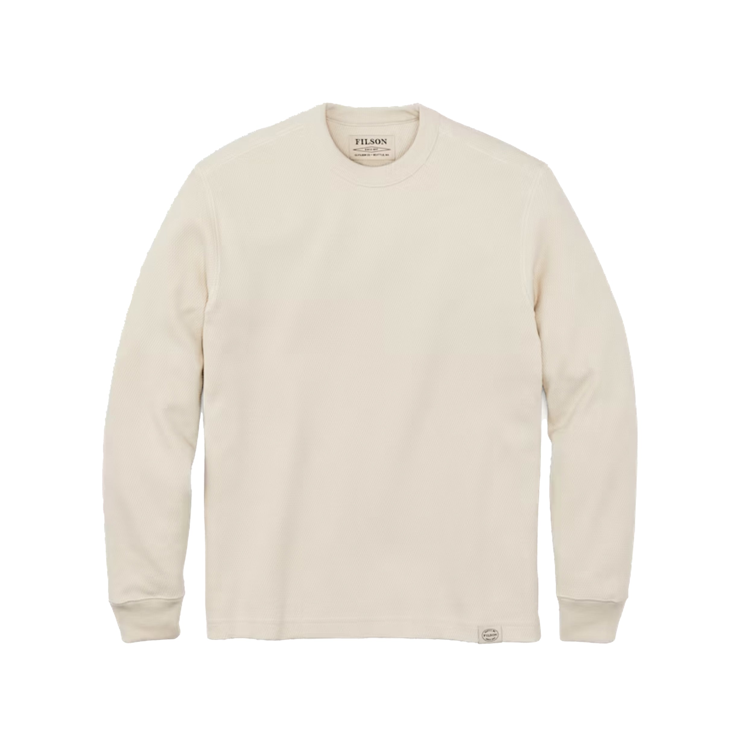 Filson Waffle Knit Thermal Crewneck, Sand