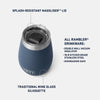Yeti Rambler 10 oz Wine Tumbler - White