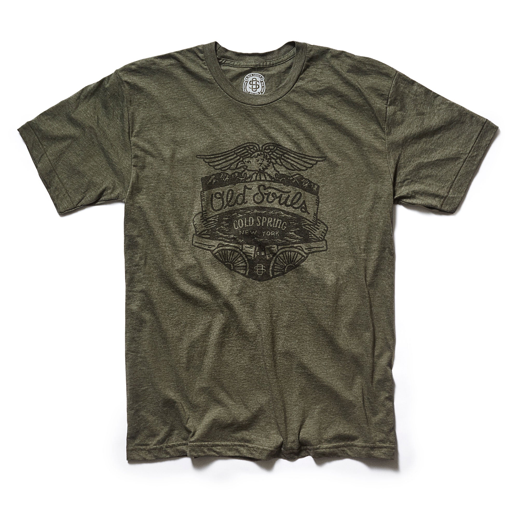Old Souls Foundry Tee - Olive Heather