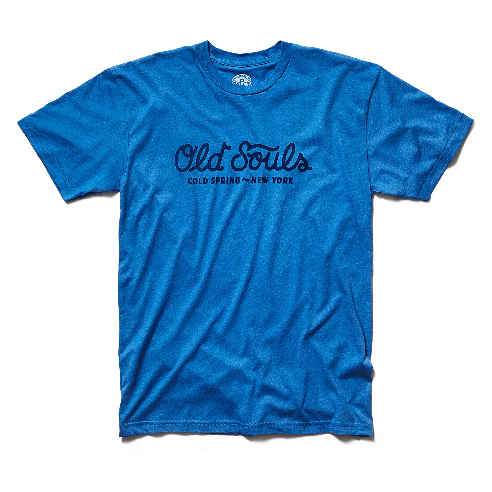 Old Souls Script Tee - Royal Heather