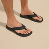 Olukai M's Ohana Flip Flop- Black