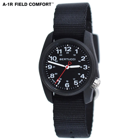 Bertucci A-1R Field / Black Dial / Black Band