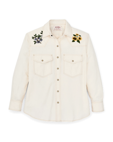 Filson Women's Embroidered Western Shirt