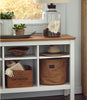 L.L. Bean Waxed Canvas Storage Tote