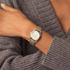Shinola Derby 30 MM | Silver & Gold Bracelet | White Face