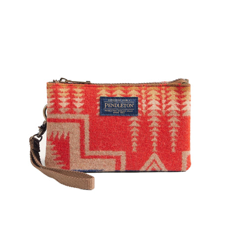 Pendleton Zip ID Pouch with Bison Key Chain