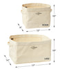 L.L. Bean Canvas Storage Tote