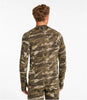 L.L. Bean Heavyweight Baselayer Crew Top Print Men's