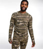 L.L. Bean Heavyweight Baselayer Crew Top Print Men's