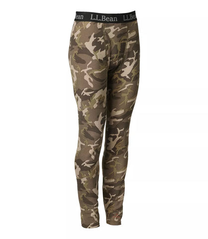 L.L. Bean Heavyweight Baselayer Pant Print Men's