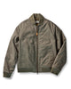 Taylor Stitch The Insulated Bomber Jacket in Fatigue Olive Dry Wax