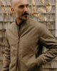 Taylor Stitch The Insulated Bomber Jacket in Fatigue Olive Dry Wax
