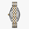 Shinola Derby 30 MM | Silver & Gold Bracelet | White Face
