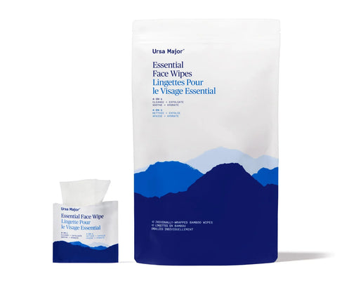 Ursa Major 20 Pack Essential Face Wipes