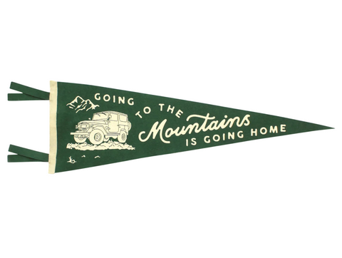 Oxford Pennant: Going to the Mountains is Going Home