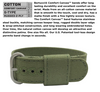 DX3 Canvas Watch, Saguaro dial - #277 Evergreen Comfort Canvas band