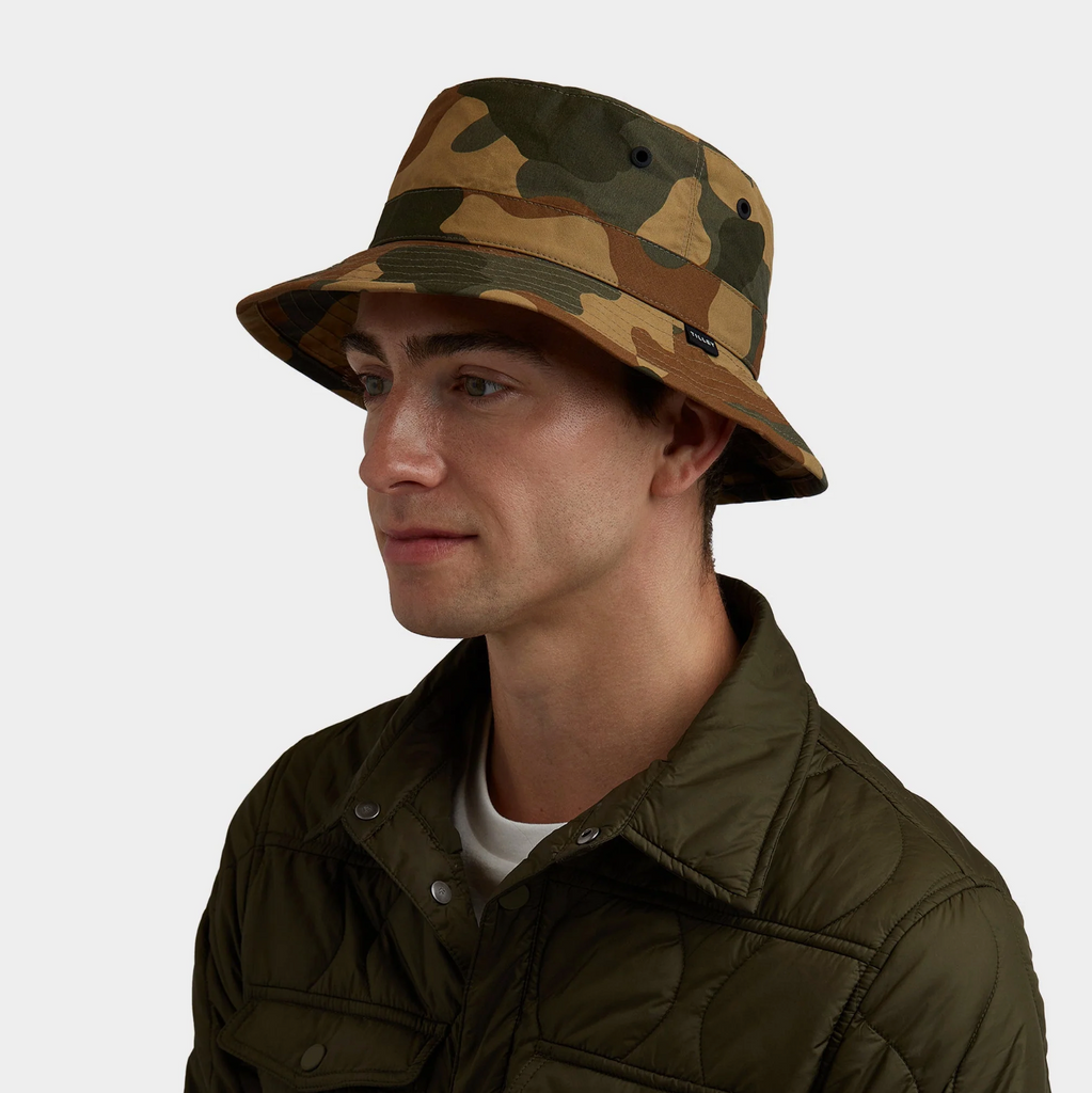 Tilley Unisex Waxed Camo Bucket Hat