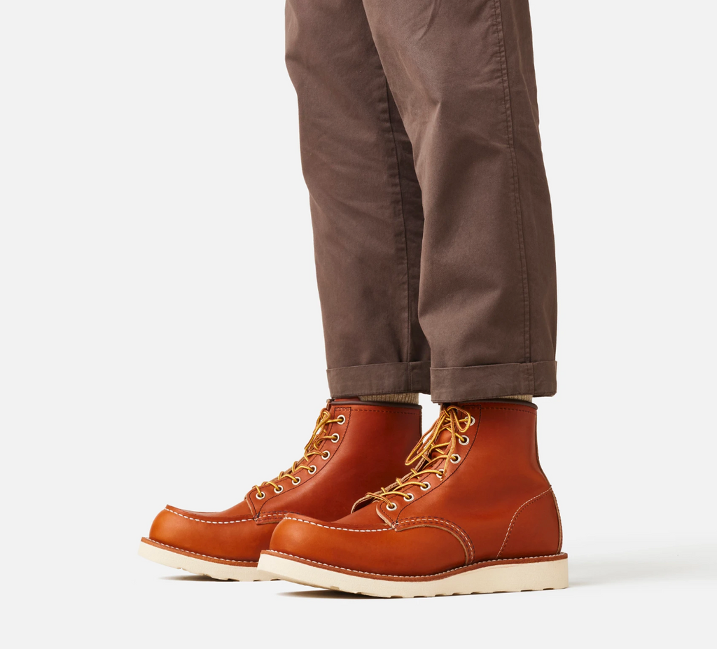 thumbnail image 2 of Vegace-LaVega Men's Redwood Leather Moc Toe Work Boots – Water Resistant & Insulated 2 of 5