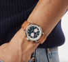 Shinola Canfield Model C56 | 2 Eye Chrono 43 MM | Bourbon Leather Strap