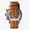 Shinola Canfield Model C56 | 2 Eye Chrono 43 MM | Bourbon Leather Strap