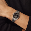 Shinola Vinton 3HD 38MM | Silver Bracelet| Black Matte Velvet Dial | Brushed Stainless Steel