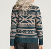 Pendleton W's Graphic Wool Zip-Up Sweater
