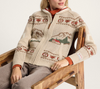 Pendleton Women's Alpine Lambswool Zip-Up Cardigan