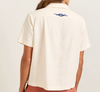 Pendleton WOMEN'S SHORT-SLEEVE EMBROIDERED LINEN CAMP SHIRT