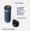 Yeti Rambler Chug Cap 18 oz Water Bottle