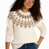 L.L. Bean Women's Classic Ragg Wool Crewneck Fair Isle Sweater