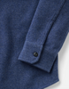 Taylor Stitch The Maritime Shirt Jacket in Heather Navy Wool